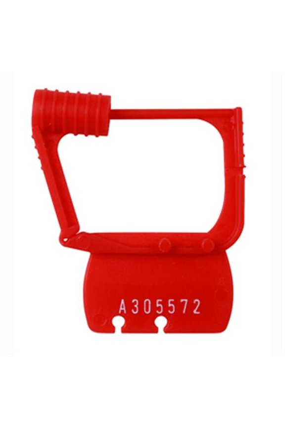 CAPS Plastic Seals-Red