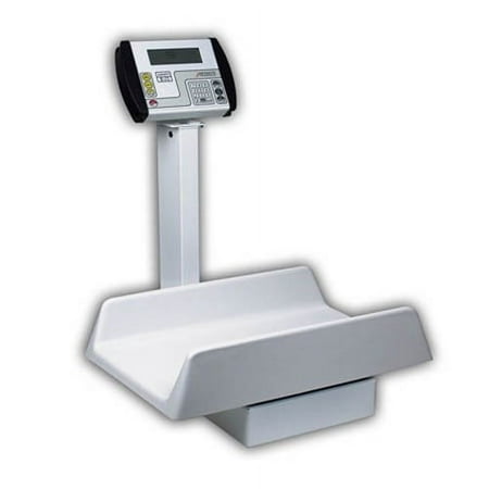 Cardinal Scale Digital Baby Scale - 130Lb/59Kg, Flat Tray, Each - Model 8435