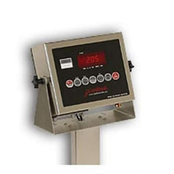 Cardinal Scales Detecto NEMA 4X Stainless Steel Enclosure LED Digital Weight Indicator Only -- 1 each.