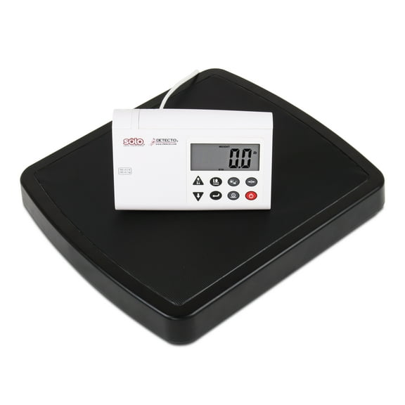 Cardinal Scales SOLO-RI SOLO Digital Clinical Scale with Remote Indicator, 550 lb x 0.2 lb / 250 kg x 0.1 kg