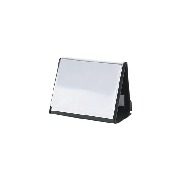 ShowFile Horizontal Display Easel, 20 Letter-Size Sleeves, Black ShowFile Horizontal Display Easel, 20 Letter-Size Sleeves, Black