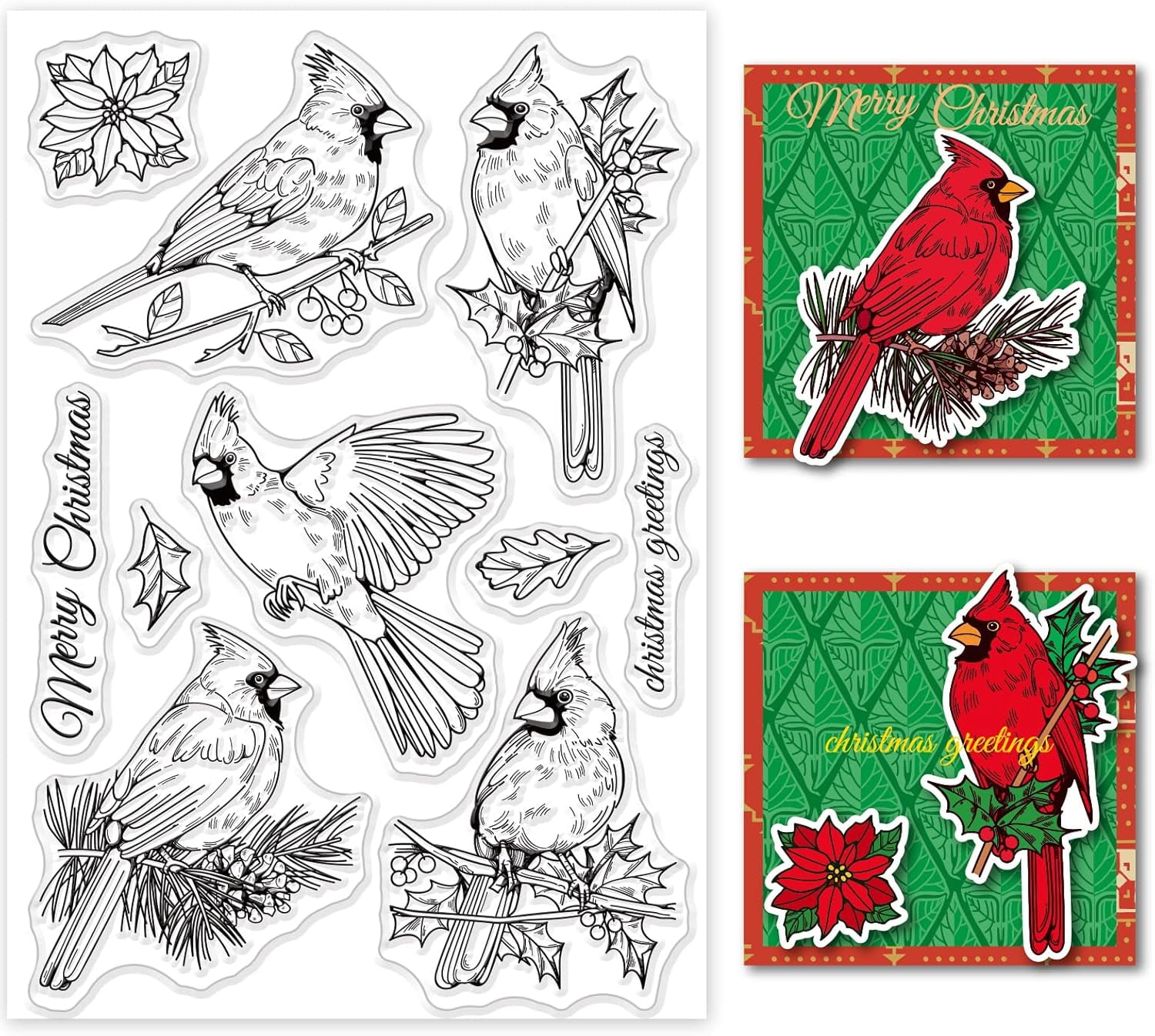 Cardinal Rubber Stamp