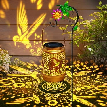 Cardinal Solar Lanterns Outdoor Waterproof Hanging Solar Lights Cardinal Gifts F
