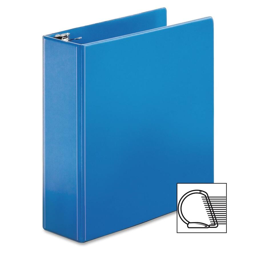 Cardinal SuperStrength Locking SlantD Ring Binder, 3" Cap, 11 x 8 1/2, Blue