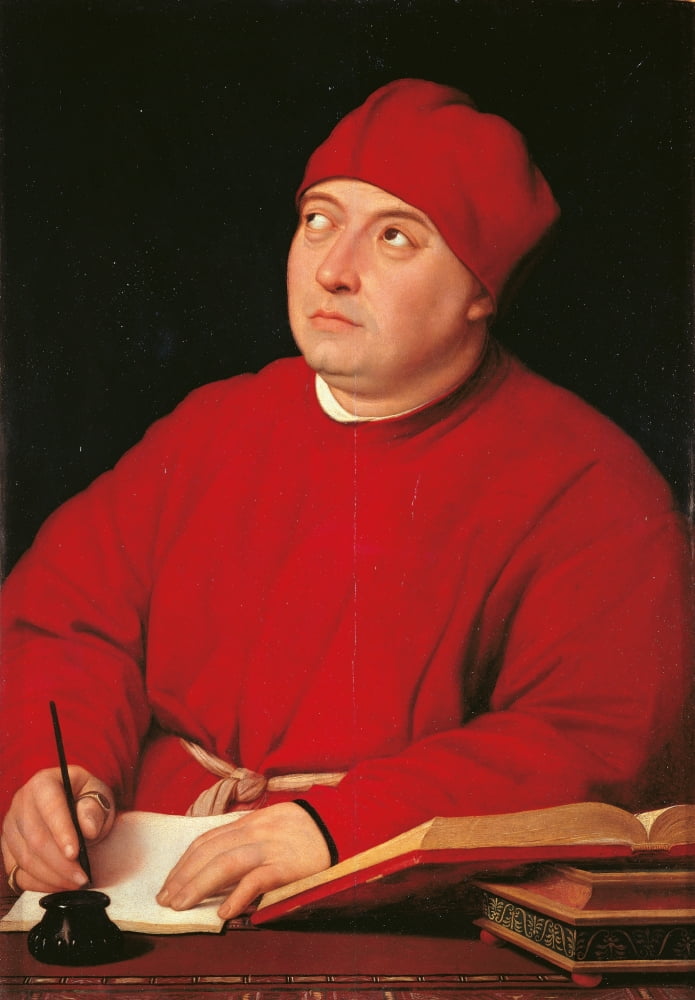 Cardinal Tommaso Inghirami Canvas Art - (18 x 24)