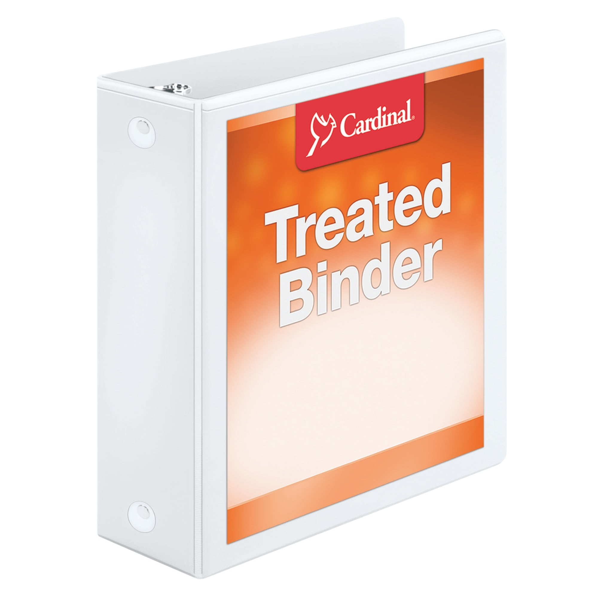 Treated Binder ClearVue Locking Round Ring Binder, 3 Rings, 3 Treated Binder ClearVue Locking Round Ring Binder, 3 Rings, 3