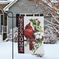 thumbnail image 1 of Northlight Cardinal "Welcome" Outdoor Christmas Garden Flag - 18" x 12.5", 1 of 5
