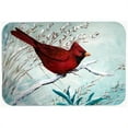 thumbnail image 1 of Cardinal Winter Red Bird Glass Cutting Board, Large, 1 of 1