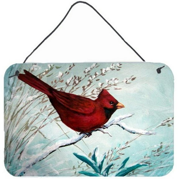 Cardinal Winter Red Bird Wall and Door Hanging Prints
