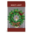 thumbnail image 1 of Cardinal on a Wreath Acrylic Nightlight, 1 of 3