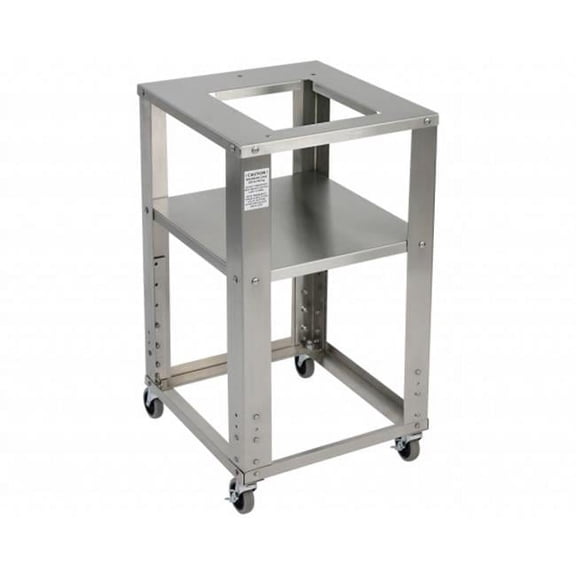 Detecto  CART2824 28 x 24 in. Rolling Stainless Steel Cart with Adjustable Height