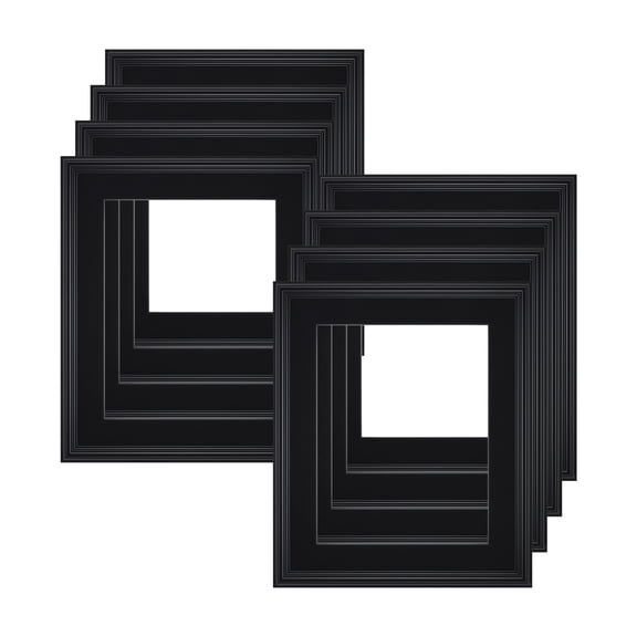 Cardinali Plein Aire Open-Back Frame Black 12x24" - 8 Pack