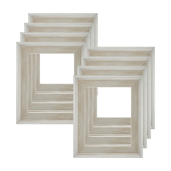Cardinali Plein Aire Open-Back Frame Silver 6x12" - 8 Pack