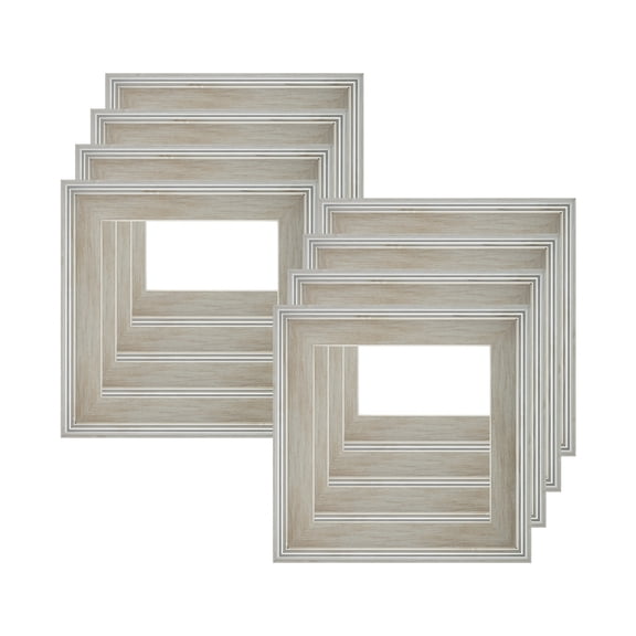 Cardinali Plein Aire Open-Back Frame Silver 8x8" - 8 Pack