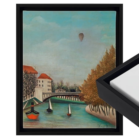 Cardinali Renewal Core Floater Frame, Black, 15X30", For 1-1/2" Deep Canvas, 4 Pack - Open Back Floating Canvas Frames, No Glass or Backing, Hardware Included