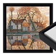 thumbnail image 1 of Cardinali Renewal Core Floater Frame, Black, 16X16", For 1-1/2" Deep Canvas, 4 Pack - Open Back Floating Canvas Frames, No Glass or Backing, Hardware Included, 1 of 7