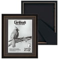 thumbnail image 1 of Cardinali Winston Tabletop Frame, 3 Pack, 8x10" Black with Gold Bead Picture Frame for Desk & Mantel Decor, Hand Finished Beaded Border, Easel Back, Shatter-Resistant Acrylic Glazing, Made in the USA, 1 of 7