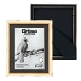 thumbnail image 1 of Cardinali Winston Tabletop Frame, 3 Pack, 8x10" Cream with Gold Bead Picture Frame for Desk & Mantel Decor, Hand Finished Beaded Border, Easel Back, Shatter-Resistant Acrylic Glazing, Made in the USA, 1 of 7