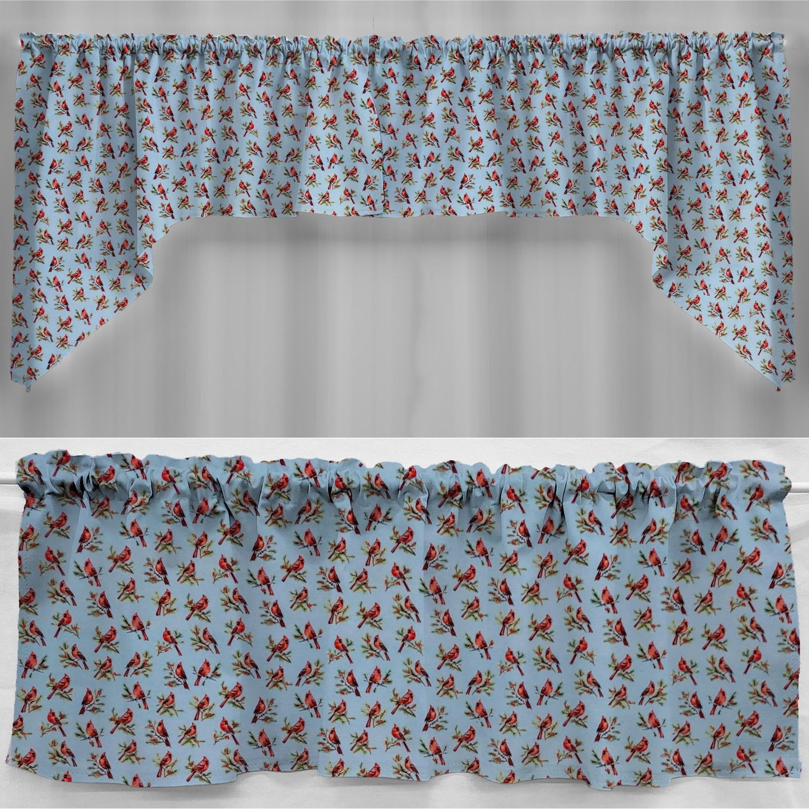 Cardinals Birds & Berries Valance by Penny's Needful Things (One ...