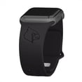 thumbnail image 1 of Cardinals Engraved Silicone Unisex Watch Band for Apple Watch - 38/40/41mm(42mm Series 10/11) Black by Affinity Bands, 1 of 4