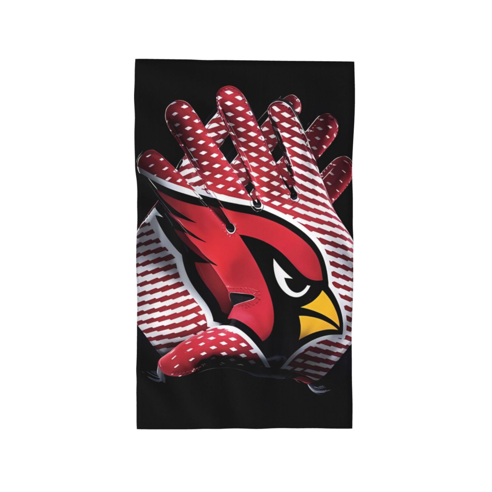 Cardinal Polyester Cardinals Football team face towel, can wipe hair and hands ...