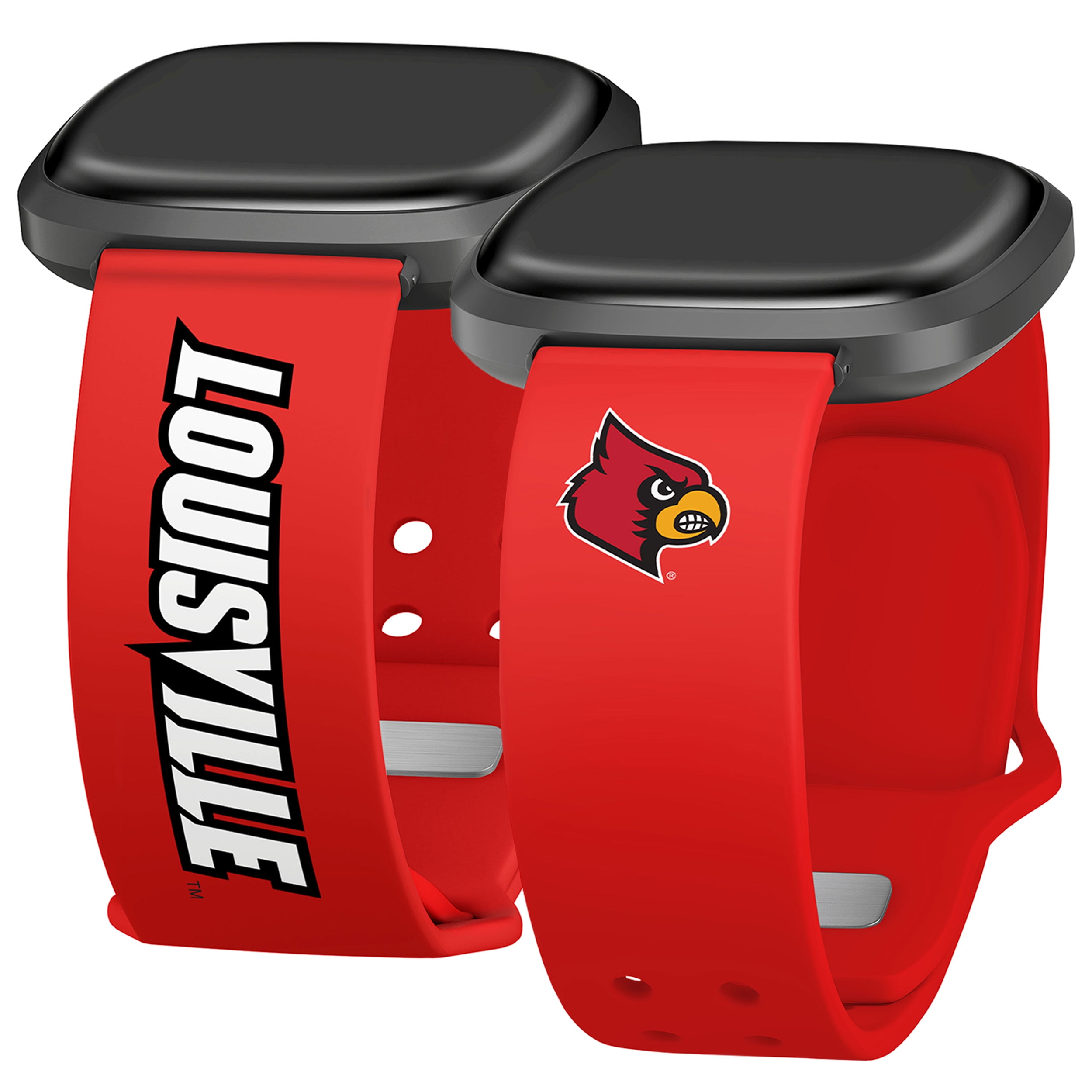 Cardinals HD Iconic Edition Unisex Watch Band for FitBit Versa 3 & Sense (Short)