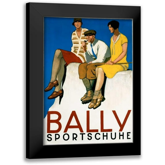 Cardinaux, Emil 11x14 Black Modern Framed Museum Art Print Titled - Bally Sportschuhe