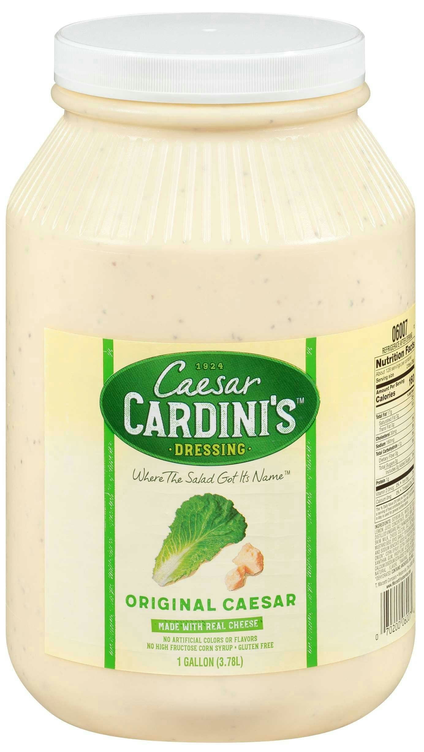 Cardini Caesar Dressing 1 gallon - Walmart.com