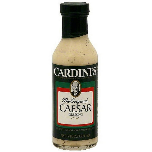 Cardini's Caesar Dressing, 12 oz (Pack of 6)