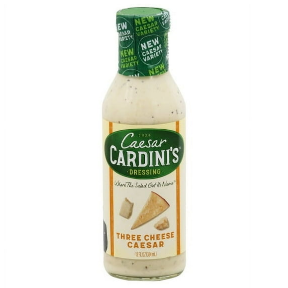 Cardini's Three Cheese Caesar Dressing 12 oz.