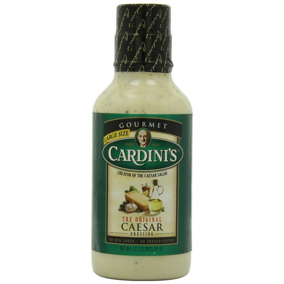 Cardini's Original Caesar Dressing, 20-Ounce Bottles (Pack of 6)