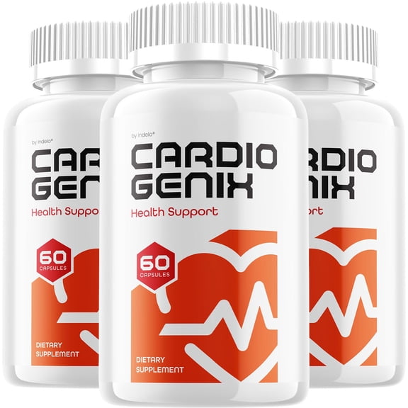 Cardio Genix Capsules – CardioGenix Natural Blend Glycogen Support, 3 Pack, 180 Capsules