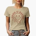 thumbnail image 1 of Cardio Is Hardio Pun Art, Gym or Work Out Themed Merch Gift, Tan T-Shirt, XL, 1 of 5