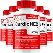 Cardio Nex Capsules   CardioNex Natural Blend Glycogen Support, 5 Pack, 300 Capsules
