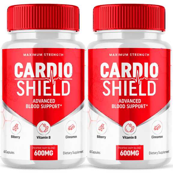 Cardio Shield Support Pills Advanced Glycogen Support Supplement 120 Capsules