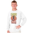 thumbnail image 1 of Cardio Sucks Funny Workout Gym Long Sleeve TShirt Men Women Brisco Brands M, 1 of 5