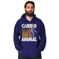 thumbnail image 1 of Cardio Workout Bigfoot Sasquatch Hoodie Sweatshirt Women Men Brisco Brands X, 1 of 6