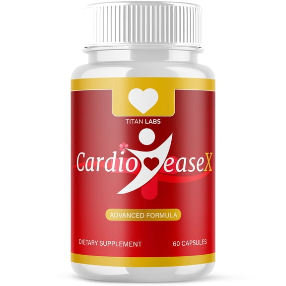 CardioEase X Advanced Formula Blood Support for Health and Wellness Cardio Ease X 60 Capsules