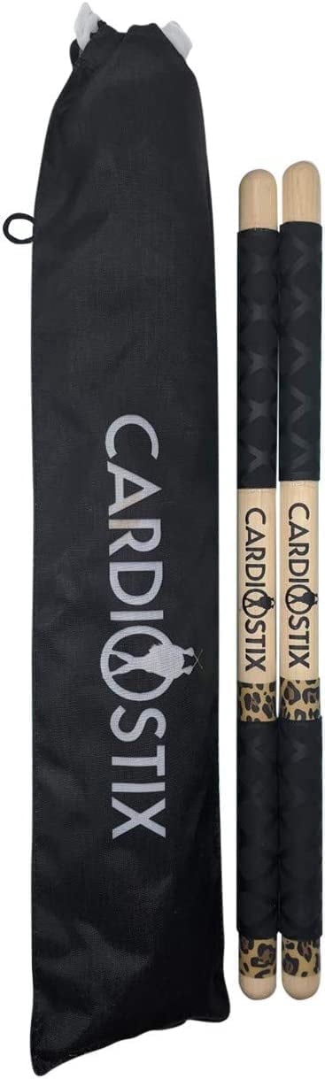 CardioStix Leopard Set - 8.5ozBundle Highest-Weighted Double Grip (1 PAIR)