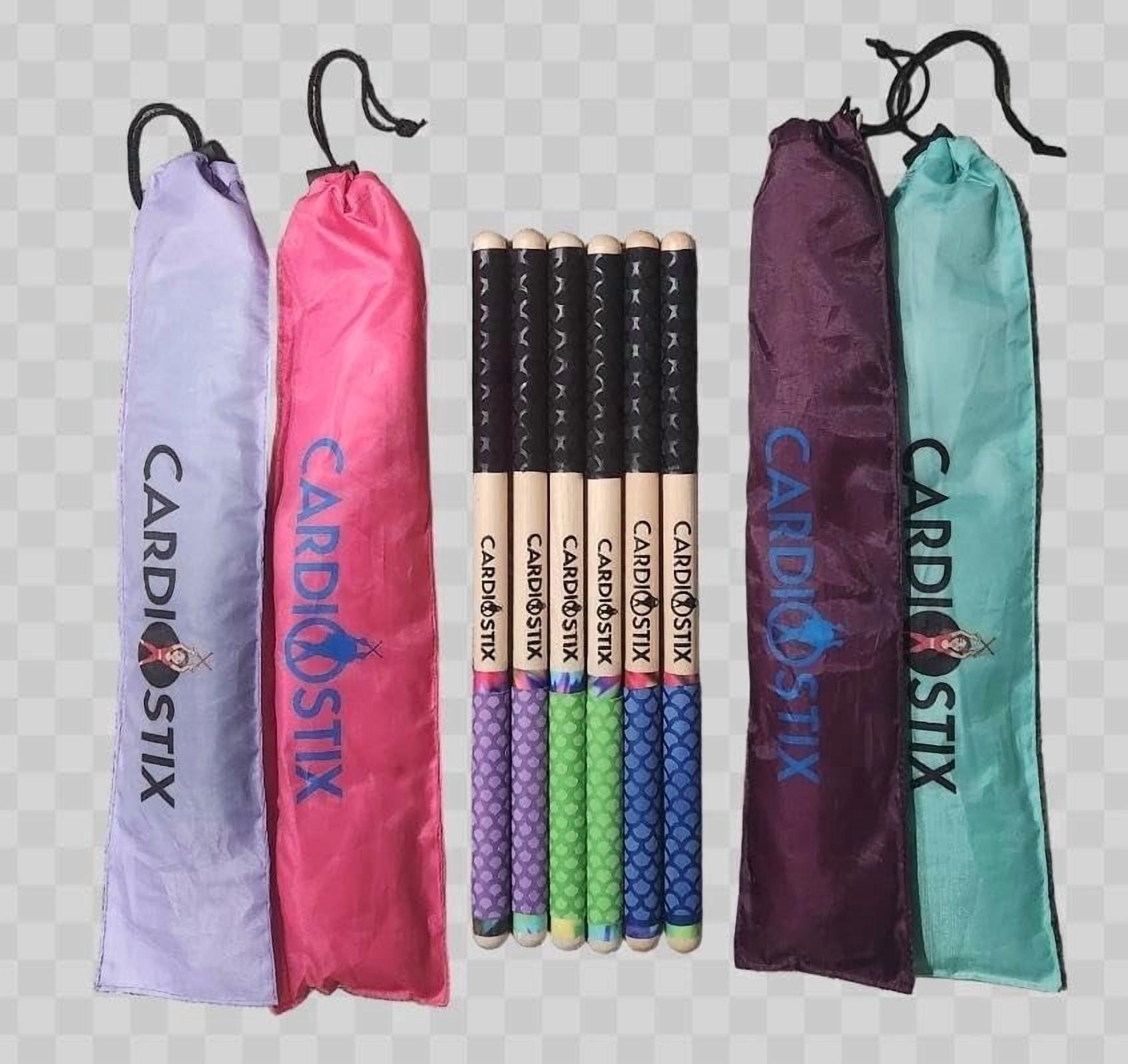 CardioStix Paint Splash Surprise Set - 8.5oz Bundle Highest-Weighted Double Grip (1 PAIR)