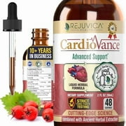 Rejuvica Health CardioVance - Heart Support Supplement - Hawthorne, Hibiscus, Arjuna, Olive Leaf