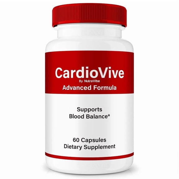 CardioVive Original Formula with a Clean Blend to Support Healthy Circulation, Natural Energy & Balanced Levels | Just 2 Easy-to-Swallow Pills Daily (60 Capsules)