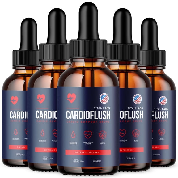 Cardioflush Advanced Formula Drops Blood Balance Support Supplement Cardio Flush 150 Servings