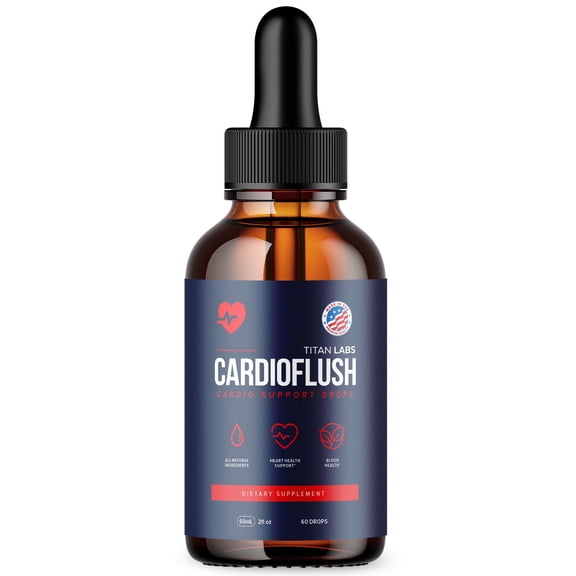 Cardioflush Advanced Formula Drops Blood Balance Support Supplement Cardio Flush 30 Servings