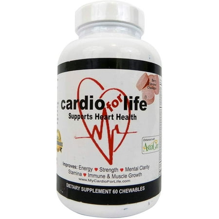 Cardioforlife Chewables Berry 60 Tablets