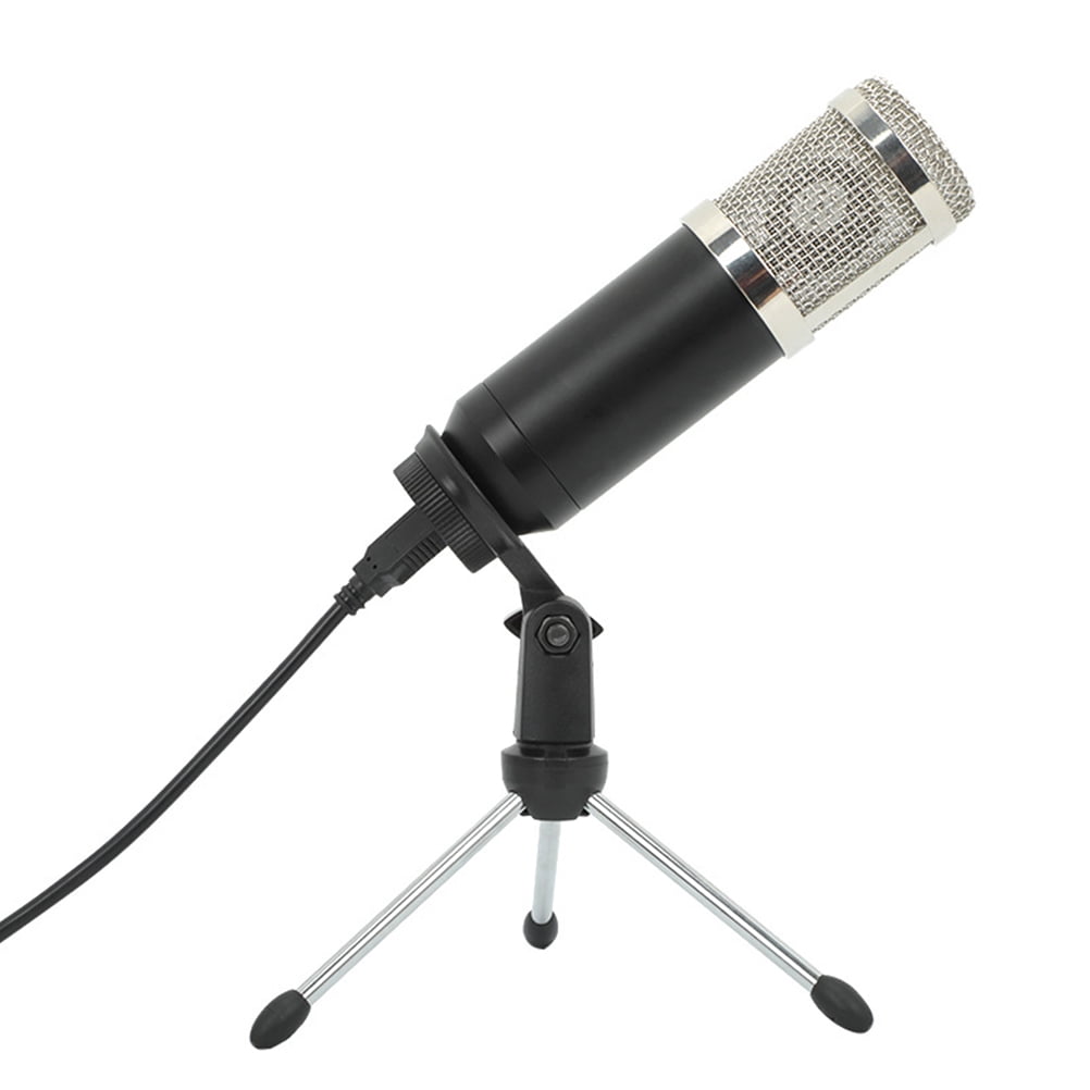 Cardioid USB Condenser Microphone for Computer Laptop Plug and Play