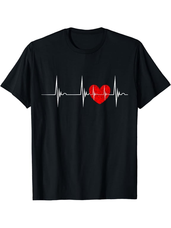 Cardiologist Heart EKG Heartbeat Pulseline Cardiology T-Shirt
