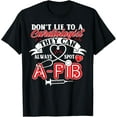 thumbnail image 1 of Cardiologist Spot A-FIB Funny Cardiology Gift T-ShirtMen and women, Black T-shirt, size: Extra large, 1 of 4