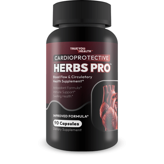 Cardioprotective Herbs Pro - Our Best Blood Flow & Circulatory Health Supplement - Blood Circulation Supplements For Cardiovascular Health Advanced Blood Flow Herbal Circulation Supplements for Men