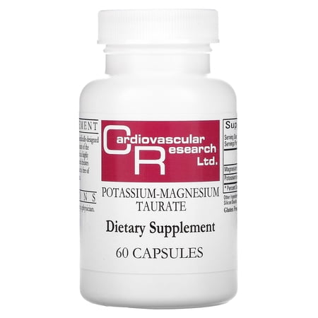 Cardiovascular Research Potassium-Magnesium Taurate, 60 Capsules